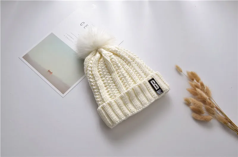 Tsuretobe женская зимняя шапка, шарф, комплект из 2 предметов, теплые вязаные шапочки, шапка для женщин, модный плюшевый шарф и вязаная шапка с бубоном