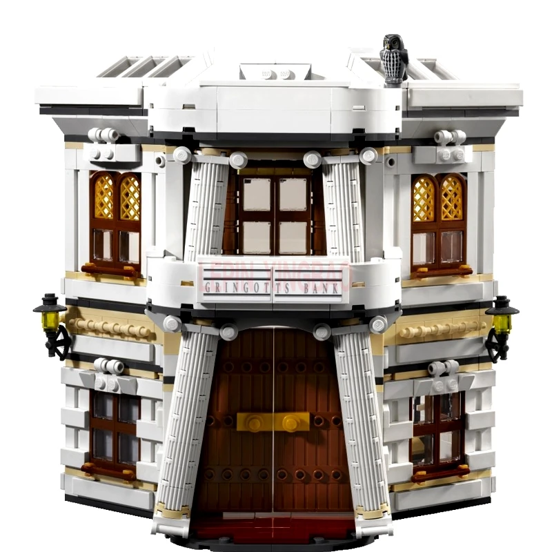 LP 16012 MOC наборы фильмов Diagon Alley набор строительных блоков Кирпичи в сборе LPs LPing игрушки подарки клон 10217