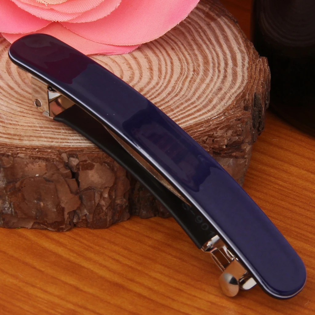 Practical  Lady  Acrylic Hairpin VIntage Barrette Hair Clip Jewelry