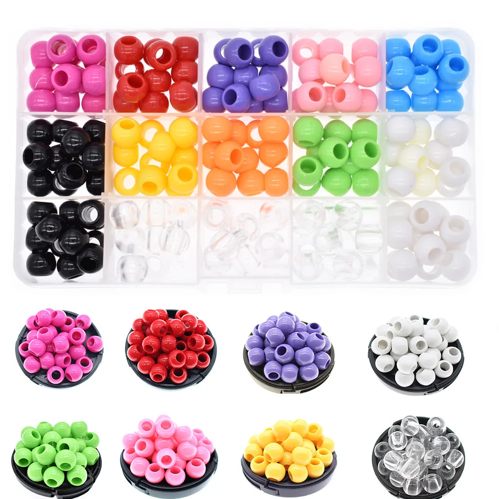 Dreadlock Beads Hair-Ring Braid Cuffs-Clips 180pcs/Lot Approx-5mm-Hole