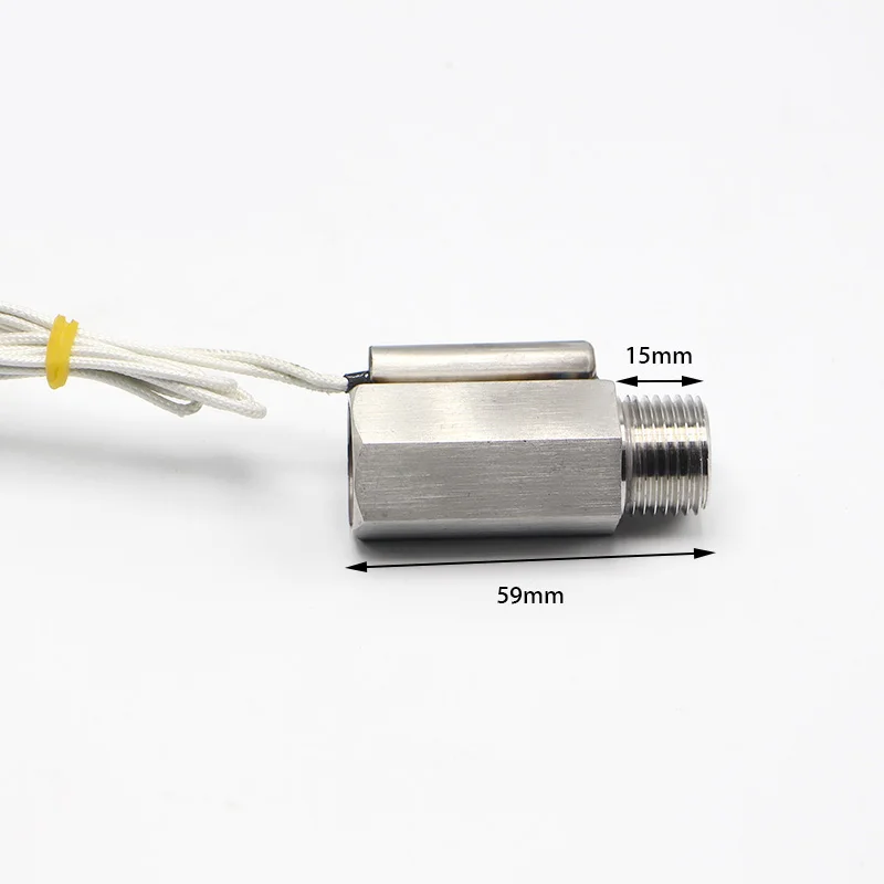1/2" 110v 220V Liquid Water Flow Sensor Switch Male Threaded Ports Metal Shell ZFS-03S