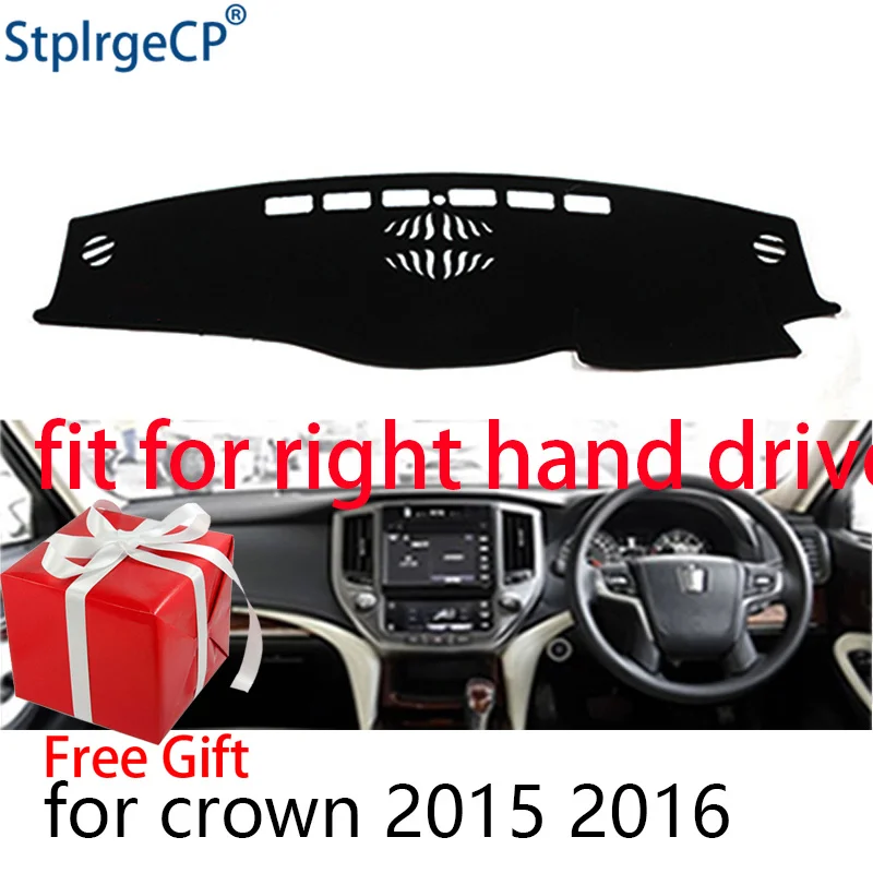 

Car Dashboard Cover Mat for Toyota Crown S210 2013-2018 Right Hand Drive Dashmat Pad Dash Mat Covers Dashboard Accessories