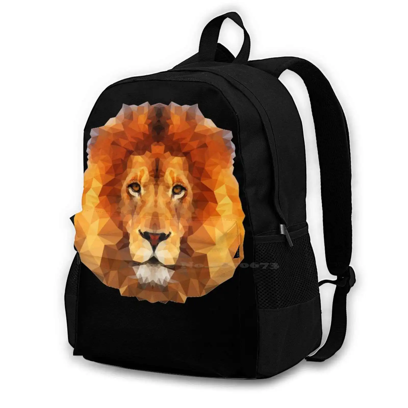 Lion T-Shirt Travel Laptop Bagpack Borse Da Scuola Lion Womens Lion Mens Lion Boy Lion Design Lion In Vendita Lion Lion King Adulti