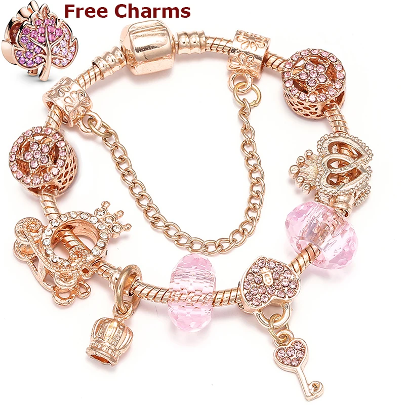 Pulsera con cuentas de corazón a corazón para mujer, 30 estilos, pulsera fina, regalo de aniversario de boda