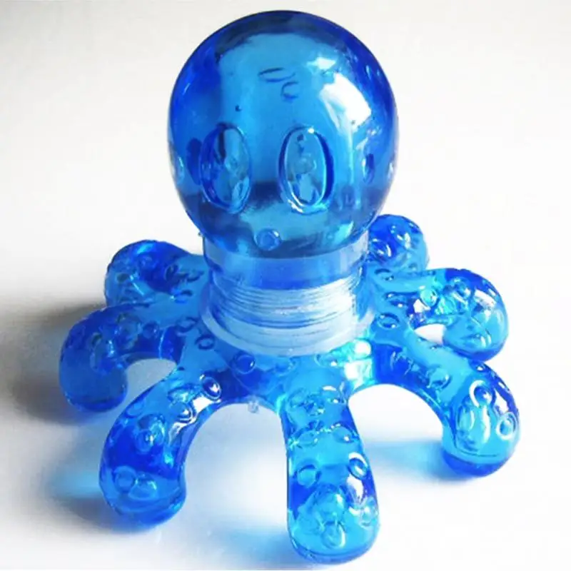 

Vibrating Massager Portable Crystal Massage Handheld Octopus Massager for Relieving Neck Abdomen Back Muscle Pain
