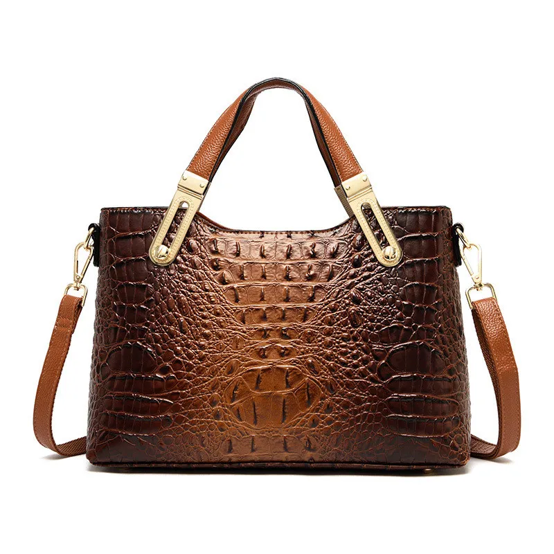 

2020 Luxury Crocodile Pattern Handbags Women Bags Designer Leather Shoulder Crossbody Bags for Women Ladies Hand Bags Sac A main