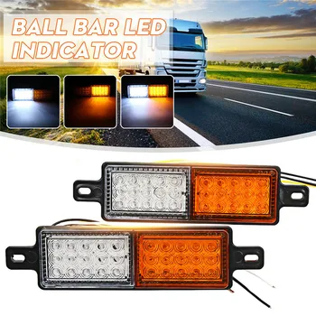 

2pcs LED Front Park / Clear Amber Indicator DRL Lights AU Led Warning Light Side Light LED Lever Lamp