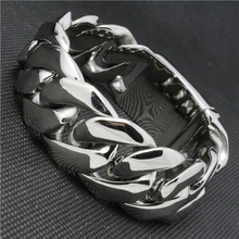 Женская шикарная Толстая модная мужская цепочка с матовым покрытием Серебряный тон 316L браслет из нержавеющей стали лучший рождественский подарок