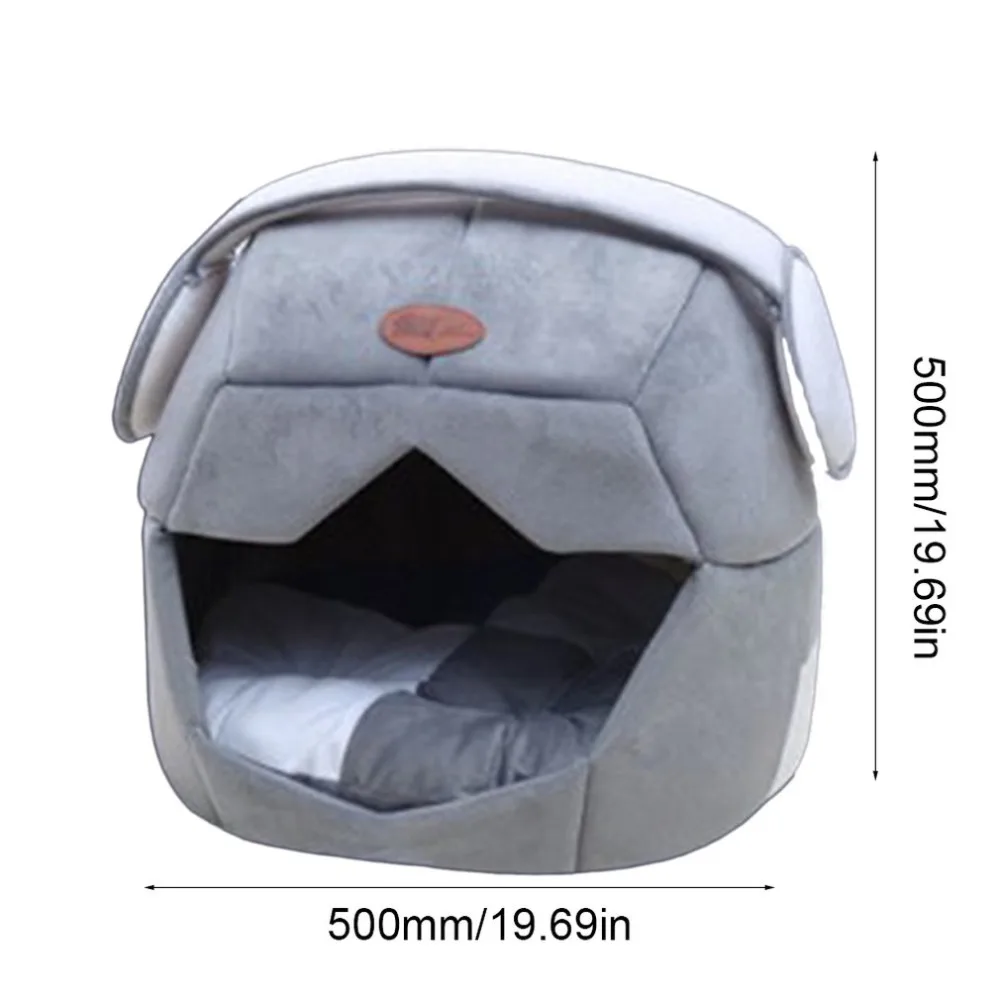 Space cap creative kennel Pet House For Dogs Cats Animals Cashmere Mattress Pet Bed Bag