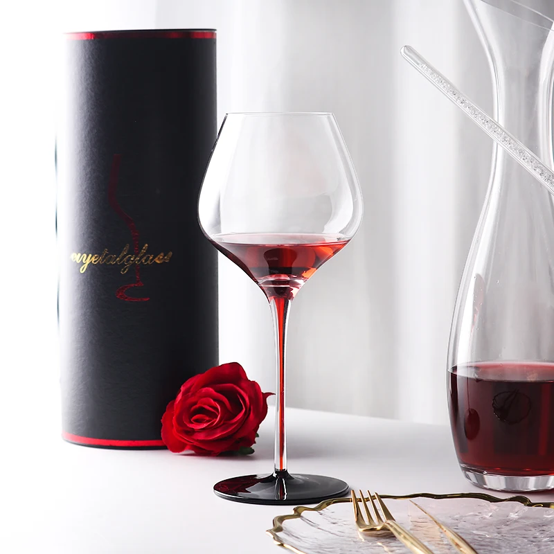 Nordic High Capacity Wine Cup High End Luxury Goblet Crystal Glass