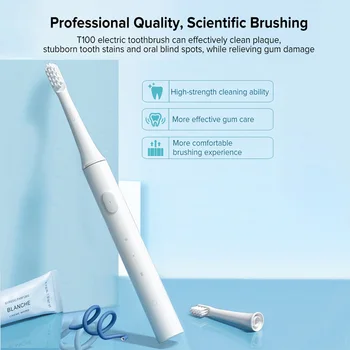 

Xiaomi Mijia T100 Sonic Electric Toothbrush Adult Ultrasonic Automatic Toothbrush USB Rechargeable Waterproof Tooth Brush