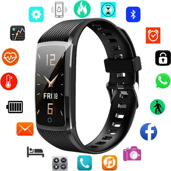 

Fashion Led Digital Watch Women Band Men Electronic Wrist Watch Heart Rate Monitor Clock Lady Digital Watches Fitness Tracker