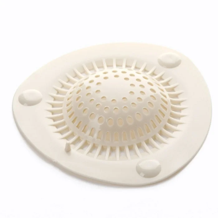 Silicone Kitchen Hair Catcher Strainer Stopper Mesh Bathroom Shower Drain Hair Rubbish Filter BJStore