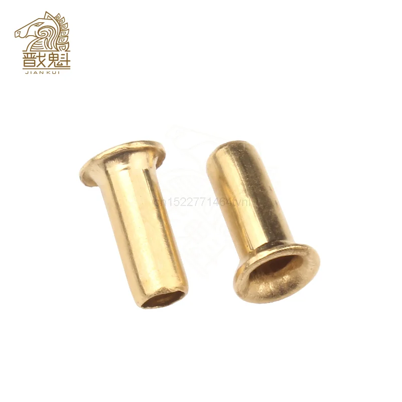 M0.9 M1.3 M1.5 M2 M2.5 M3 M4 Tubular Rivets Double-sided Circuit Board PCB Nails Copper Hollow Rivet Nuts GB876