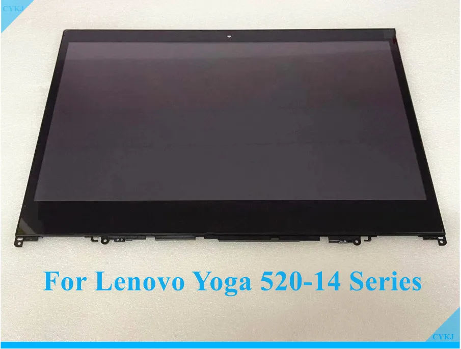 Оригинальный ЖК-экран для Lenovo Yoga 520-14 80X8 520-14IKB 14 дюймов + сенсорный дигитайзер в