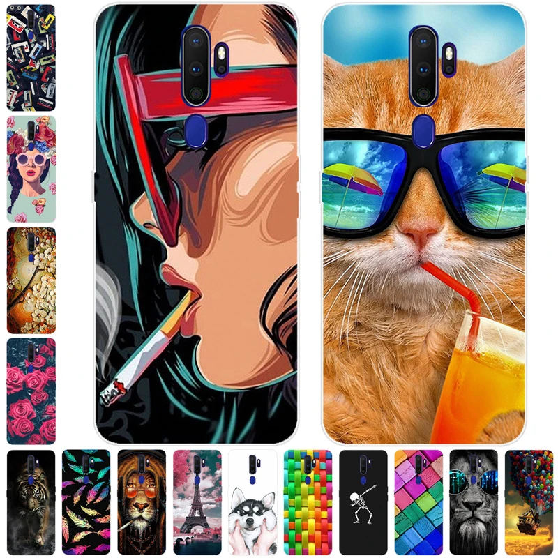 Для Oppo A9 2020 силиконовый чехол ТПУ Мягкая задняя крышка для A5 Fundas OPPOA9 OPPOA5 A 9 Coque