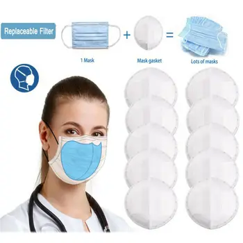 

2020 Newest Hot 50pcs Disposable 3 Layer Dust Mask Filter Face Mask Gasket Anti Dust Haze Cloth Anti Virus