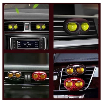 

Car-styling Car Air Freshener Owl Shape Air Conditioner Vent Clip Liquid Fragrance Auto Outlet Perfume Auto Interior Accessories