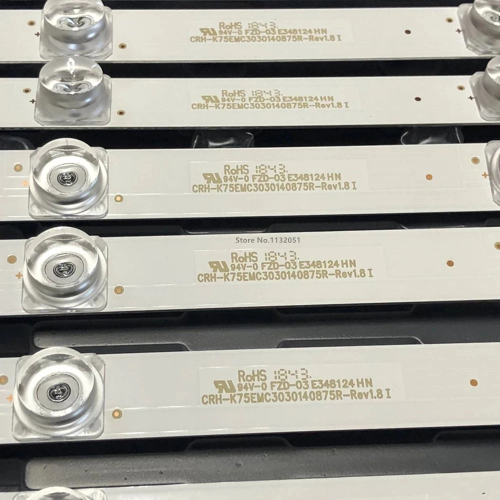 805MM 14PCS LED 스트립 8램프 K75EMK CRH-K75EMC3030140875R 75U8600 75U6800C 75V2 75UF2500 75UG6550G 75UGX3550 U750CV-UMR용