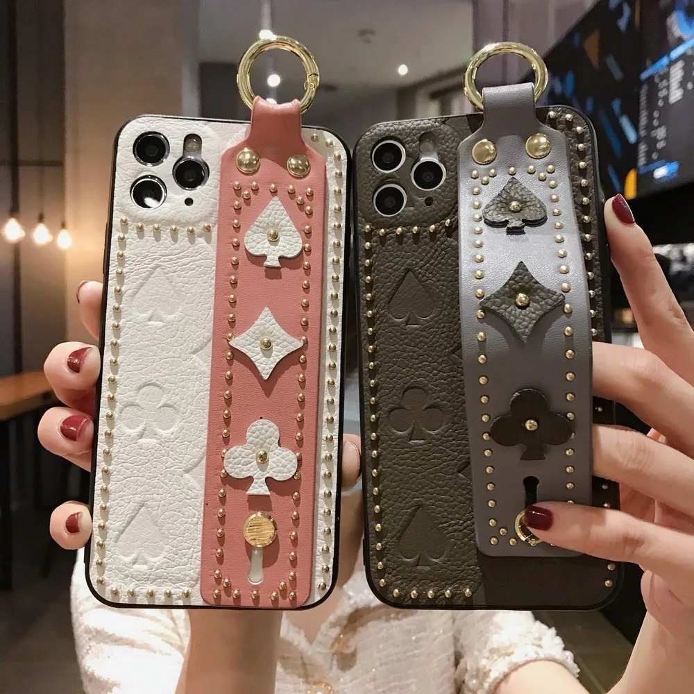 Роскошный модный кожаный ремешок arc с чехлом для iPhone 11 Pro Max XR XS Max XS 7 8 plus 6 6s 6splus для женщин и мужчин|Специальные чехлы|   | АлиЭкспресс