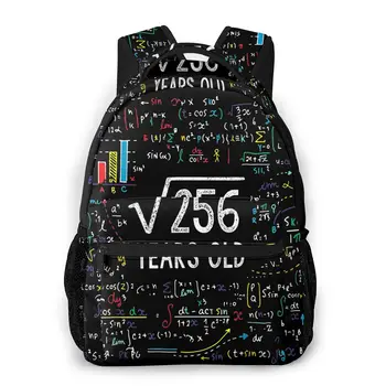 

Square Root Of 256 16th Birthday 16 Year Old Gifts Math Bday Travel Backpacks 2020 NANA Shoulder Bags