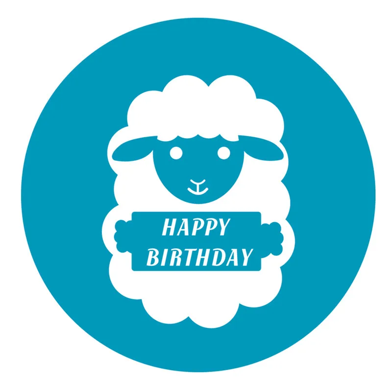 

GJCrafts Happy Birthday Dies Sheep Animal Metal Cutting Dies for Card Making Scrapbooking Dies Embossing Cuts Craft 2019 Dies