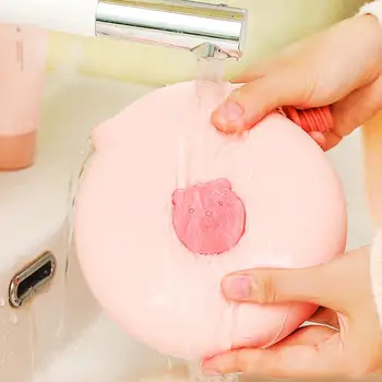 

560ml Portable Cartoon Pig Hot Water Bottle Bag Leakproof Hand Warmer Pouch