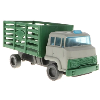 

Realistically Plastic Army Base Set Large Truck Sand Scene Model Kits Toy Soldier Army Men Accessories – Green