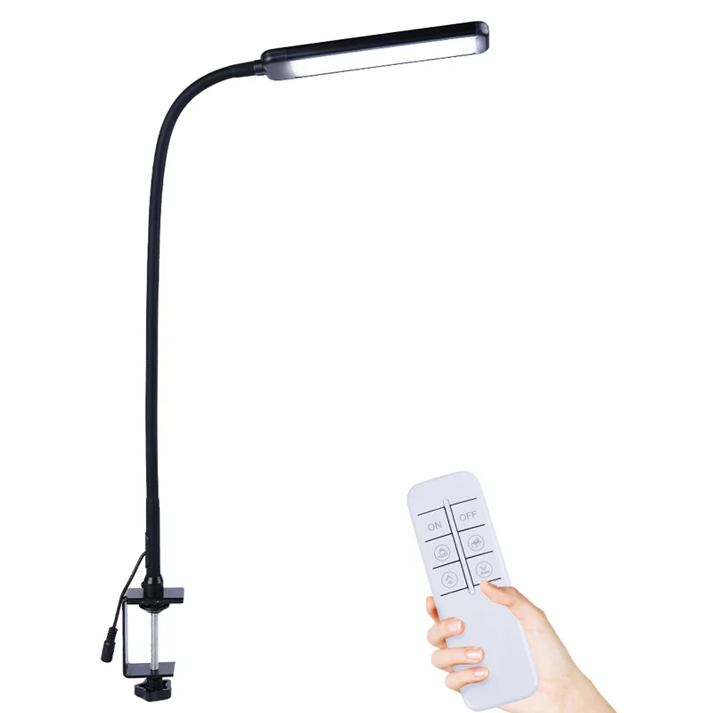 

LED Desk Lamp Creative Eye-Caring Remote Control Table Lamps 5 Lighting Modes Highly Adjustable Office Study Reading Light