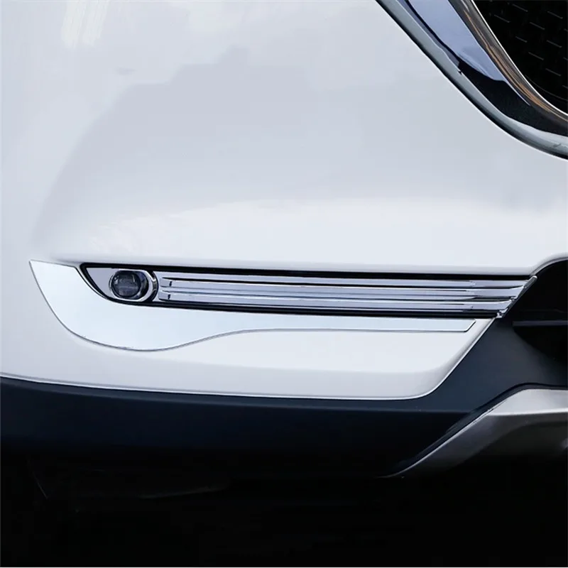 WELKINRY Автомобильная крышка для Mazda CX-5 KF 2017 2018 2019 ABS Хромированная передняя фара