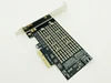 M.2 NVMe SSD NGFF to PCI-E 3.0 X4 Adapter Raiser M Key B Key PCI Express 3.0 NVME m.2 SSD M2 SATA NGFF Converter Post Card Riser ► Photo 3/6
