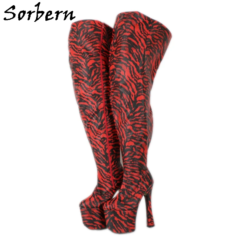 Sorbern Custom Wide Fit Thigh Boots 