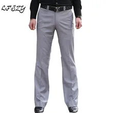 Мужские микро брюки-клеш весна и осень тонкие повседневные брюки корейские Молодежные брюки тонкий корейский вариант больших брюк