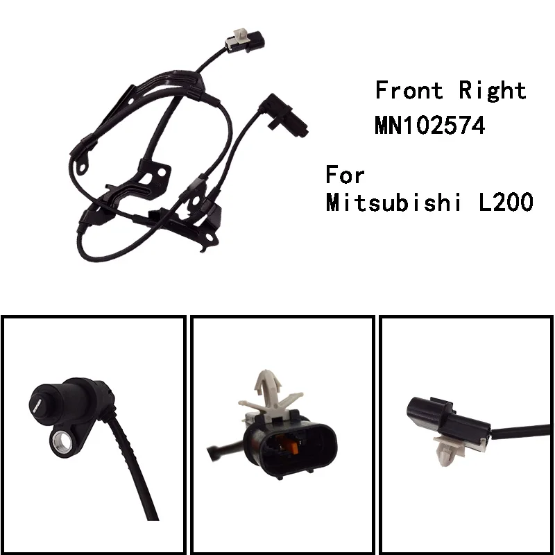 MN102574 1 или 4 шт. ABS Датчик скорости колеса для Mitsubishi L200 Triton Pajero Montero Sport Challenger MN102573 MN102574 MN102577 MN102578 - Цвет: MN102574