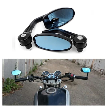 

7/8" Motorcycle Side Mirror accessories for Kawasaki z 750 Benelli tnt 135 honda 750 nc yamaha fjr 1300 FOR Suzuki skywave 250