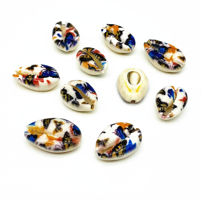 Multicolor Natural Shell Loose Spacer Beads 10-20mm Oval Beaded For Jewelry Charm Necklace Bracelet Accessory #ZZ04