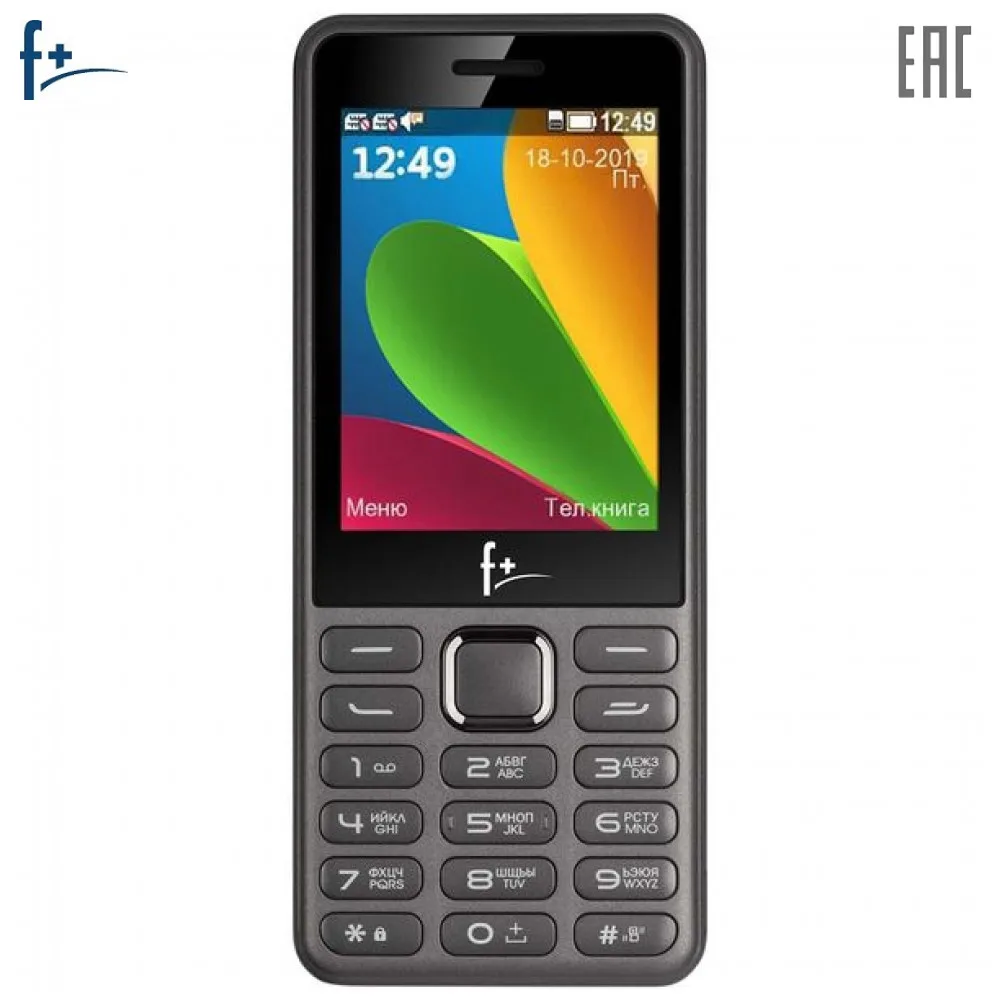 Mobile Phones F+ S285 Silver cellular phone cellphone S 285 2.8'' 240х320 208MHz 1 Core 32MB RAM 32MB 0,3Mpix 2 Sim Micro-USB 1000mAh F Mobile Phones F+ S285 Silver cellular phone cellphone S 285 2.8'' 240х320 208MHz 1 Core 32MB RAM 32MB 0,3Mpix 2 Sim Micro-USB 1000mAh F