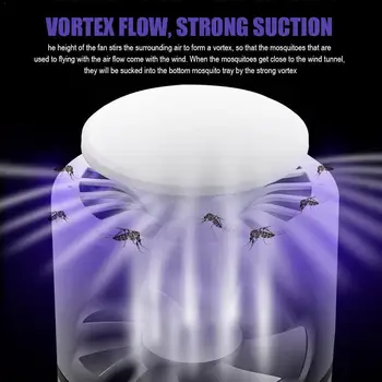 

Electric Fly And Insect LED Lamp USB 5V Traps Mosquitoes Attracts And Light Effective Them Source Eliminates Mosquitoes O4X9