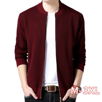 

Men Casual Stand Collar Coat 2020 New Fashion Clothing Jacket Men Solid Color Mens Clothes Zipper Pockets Men's Jacket