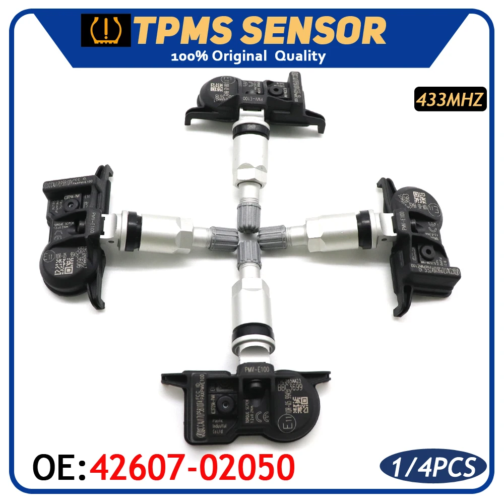 Автомобильная система контроля давления в шинах TPMS соответствует стандарту Toyota