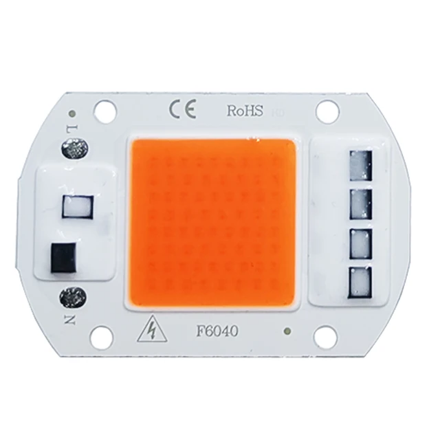 LED 성장 COB 칩 식물 램프 풀 스펙트럼 AC220V 10W 20W 30W 50W 추천
