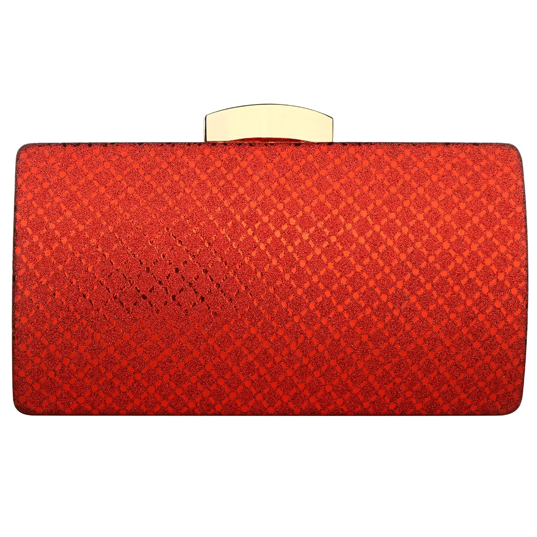 Fashion Concise Leather Clutch Bag Simple Shiny Evening Bags Clutches Wedding Party Rectangle Pouch Box Bag Ladies Purse
