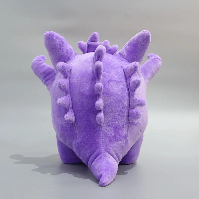 new 25cm Plush mischief Gengar Tongue out Pillow stereoscopic pet doll good quality soft Halloween birthday christmas gift kid