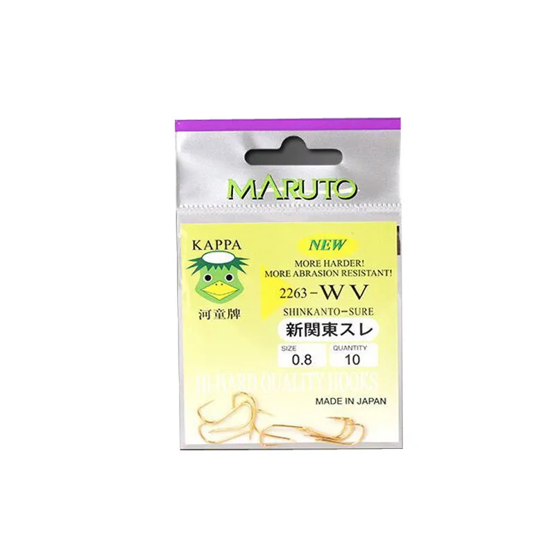 Maruto I-LINE(he tong pai) вольфрамовый ванадиевый сплав Kanto крюк WV игла Barbless Рыбалка Hoy рыболовные снасти