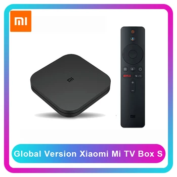 

Global Version Xiaomi Mi TV Box S 4K HDR Android TV Streaming Media Player Google Assistant Remote Smart Mi TV Stick 2K