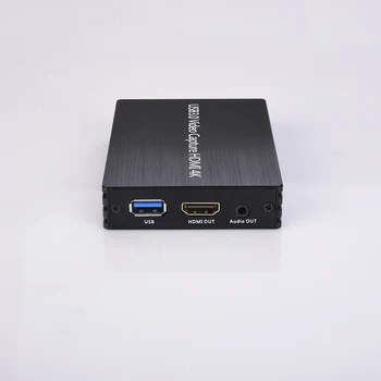 

HD 1080P 4K HDMI To USB 3.0 Video Capture Card Grabber Game Recording Box for PS4 Computer Youtube Live Streaming Broadcast