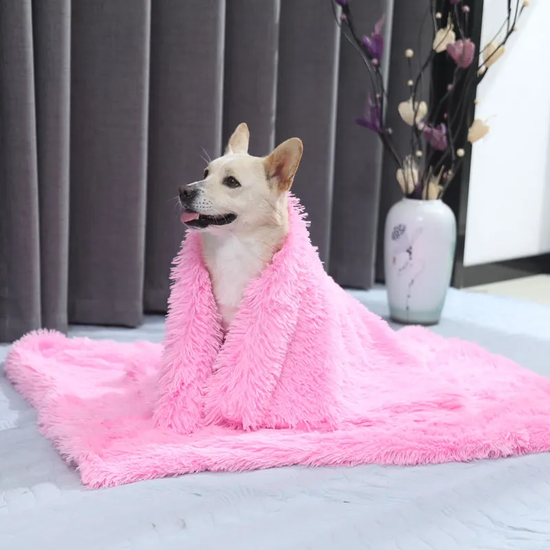kiwitat/á Pet Dog Blanket Soft Warm Premium Flannel Fleece Dog Sleep Mat Bed Cover Puppy Throw Blankets for Kitties Puppies and Other Small Animals 41*30 inch