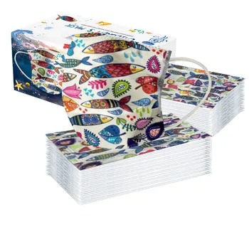 

Disposable Respirator Breathable Prevent 50PC Neckerchief Face Mask Fashion mondkapjes wasbaar Mondmasker Gezichtsmasker