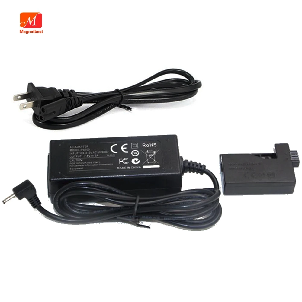 ACK-E5 камера 7,4 V 2A AC адаптер питания+ DR-E5 DC муфта для CANON EOS 450D 500D 1000D XS XSi T1i XS XSi S80 S60 S50 зарядное устройство