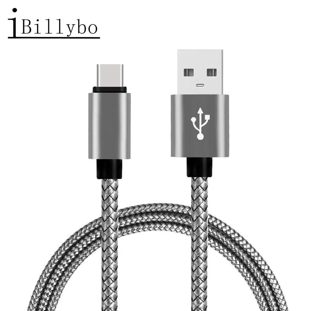 Зарядное устройство type C 1 м 2 длинное USB зарядное быстрой зарядки провод для huawei P20